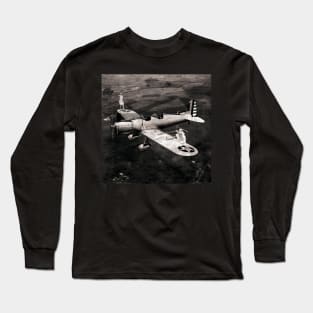 Extreme Tennis Black and White Long Sleeve T-Shirt